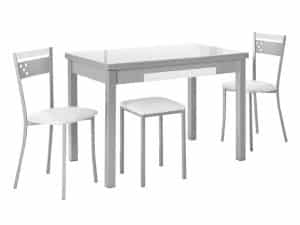 mesa de cocina con sillas
